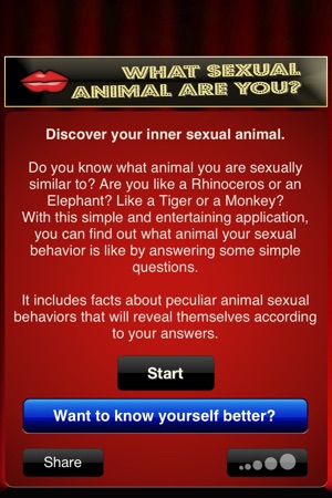 What Sexual Animal are you?: your attitude towards sex(圖1)-速報App