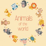 Animated Animals of The World Free Kids  Baby Games Various Learn-ing Challenges with Happy Puppies Memo-rize, Count-ing, Spell-ing, Puzzle Images