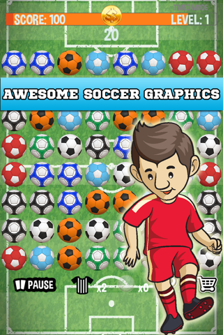 Football Match Mania - Free Soccer Puzzle Game! screenshot 4
