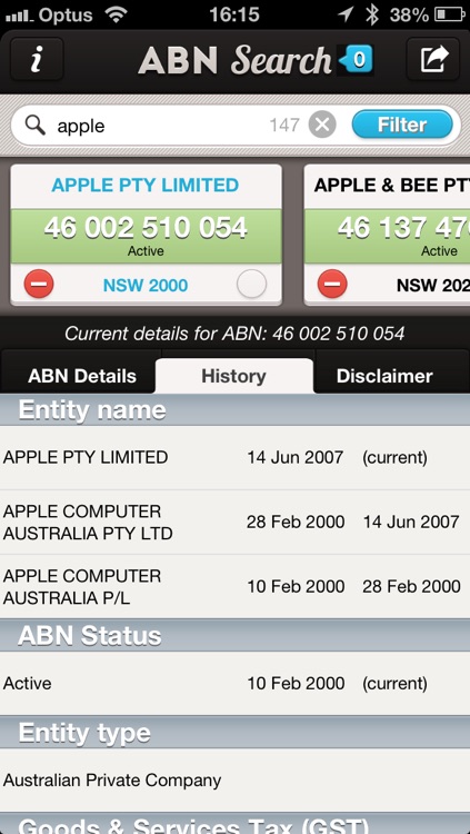ABN Search