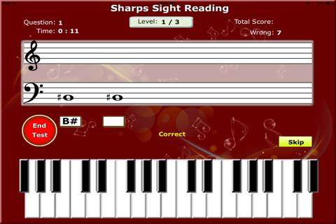 Notes for Piano: Sight reading and Ear training Free screenshot 3