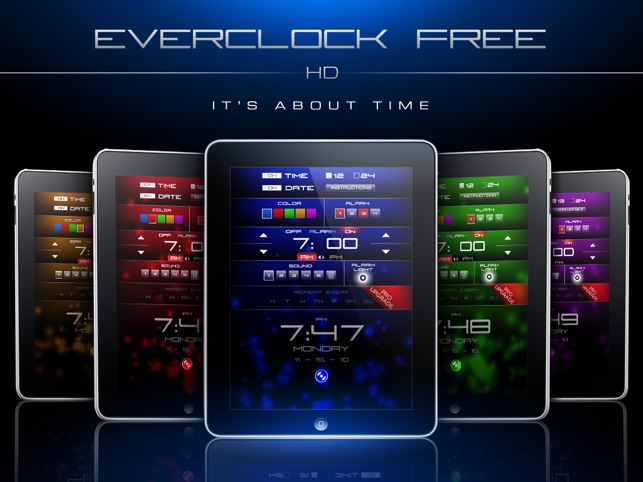 Everclock HD Free :: Alarm Clock(圖1)-速報App