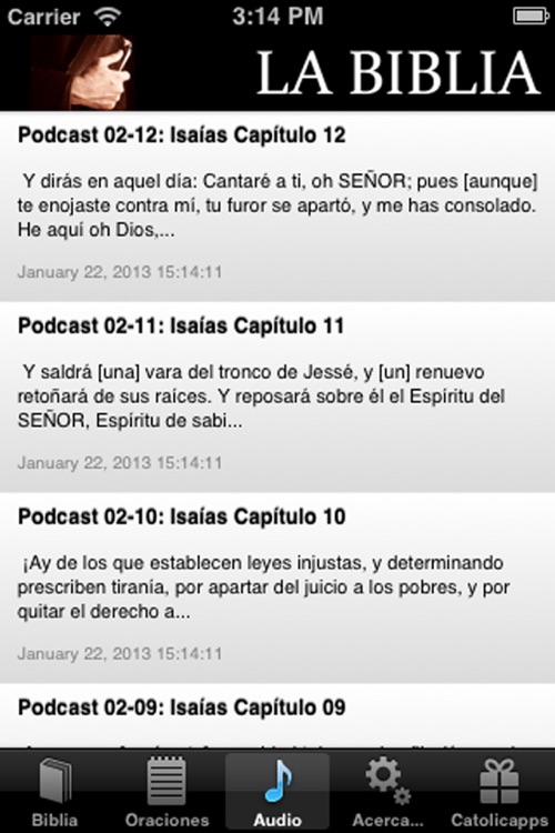 La Biblia en un año screenshot-3