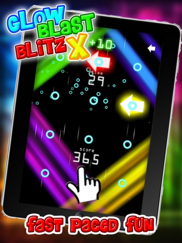 Glow Blast Blitz X - Bubble Arrow Tap Game screenshot 2
