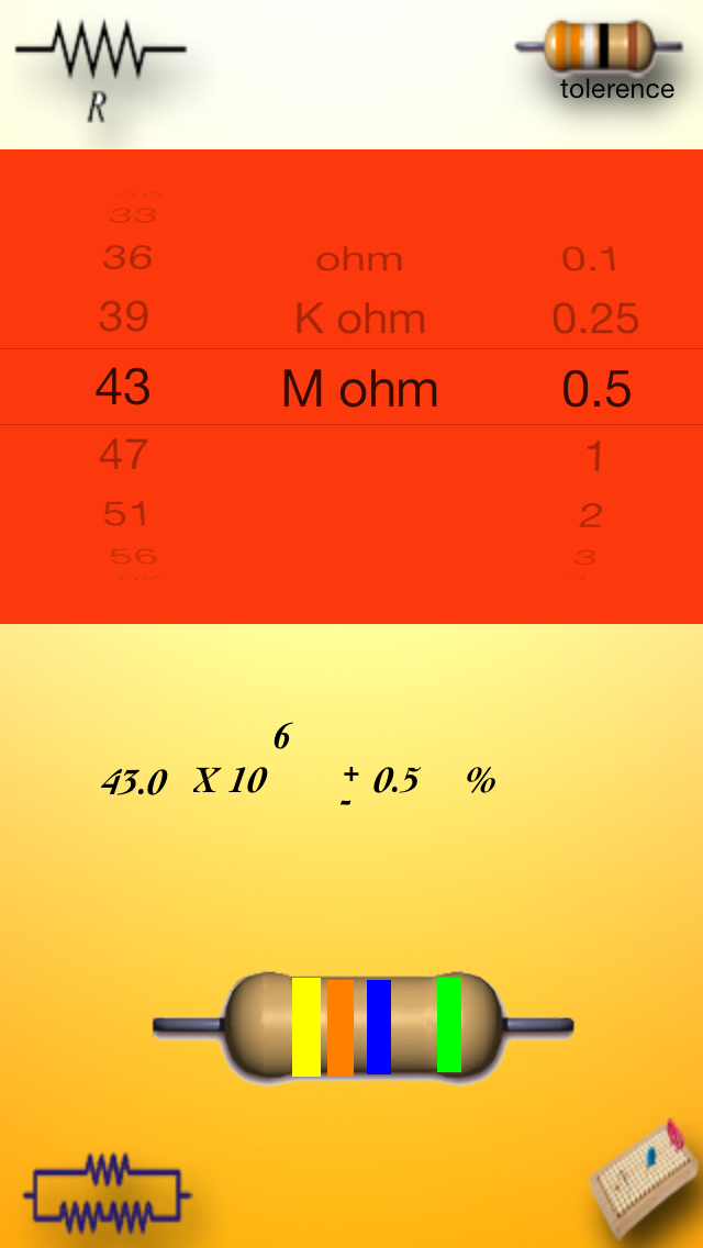 RLC Calc - Resistance Inductance Capacitor Calculator Screenshot 3