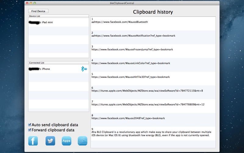 BLE Clipboard (Central) - clipboard share tool thumbnail 1