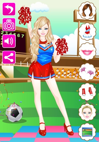 CheerGirls  DressUp Game screenshot 2