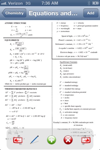 Chemistry Formulas screenshot 3