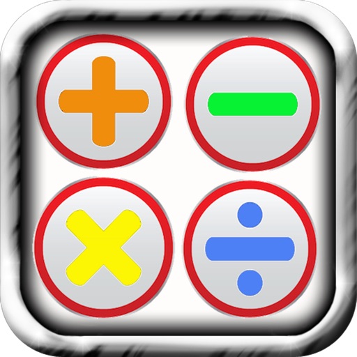 Math Practice Flash Cards For Kids Pro Icon