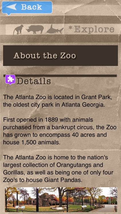 Zoo Explorer - Atlanta