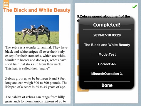 Kids Reading Comprehension(Grade 1) screenshot 4