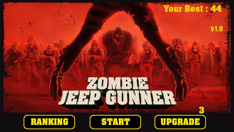 Zombie Jeep Gunner