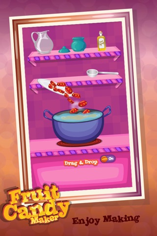 Fruit Candy Maker - Make, Decorate, Eat and Crush the Fruity Candy screenshot 3