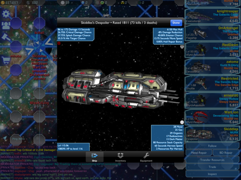 The Infinite Black: Tactical Space MMO screenshot
