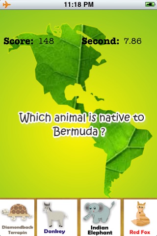 ABCville Animal Nativity -  Fun Way to Learn Country or Location's Native Animals screenshot 2