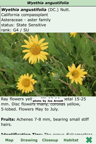Washington Rare Plants screenshot 2