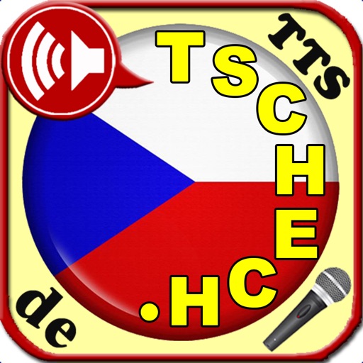 Czech Vocabularytrainer with speech input recognition and speaking voice reading with the correct pronounciation and automatic translation from German, English, French and many more icon