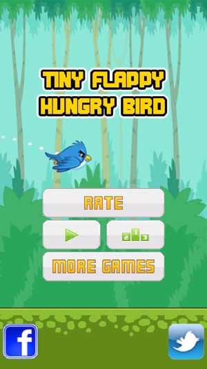 Tiny Flappy Hungry Bird - A clumsy little bird's endless sea(圖4)-速報App