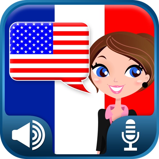 iTalk Anglais Américain! conversationnel: enregistre et lecture, écoute et apprends à parler rapidement, des expressions du vocabulaire et des tests pour les francophones