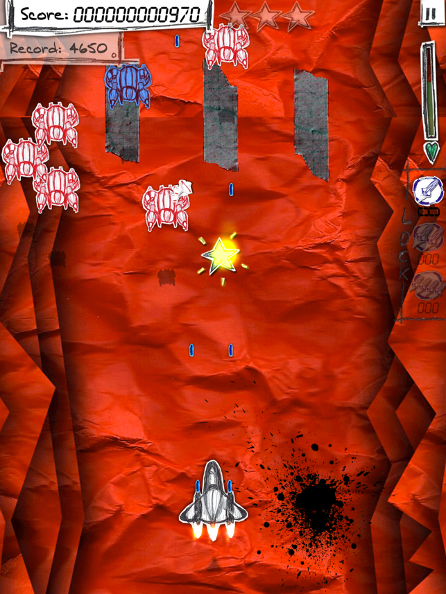 Shock-X. HD - Space shooter wars paper