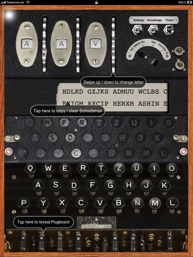 Enigma Machine screenshot 2