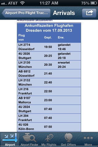 Dresden Airport + Flight Tracker (DRS) screenshot 4