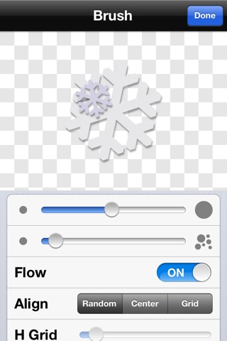 Snowflake ConfettiArt screenshot 3