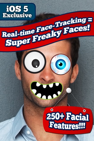 Ace FreakyFace: The Cartoon Mask & Costume Photo Booth Camera screenshot 2