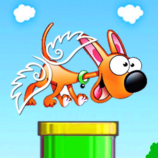 Flappy Dog Flyer - Avoid Monster Bird HD icon