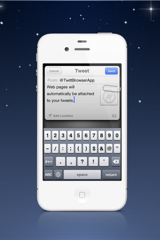 Twitt Browser screenshot 3