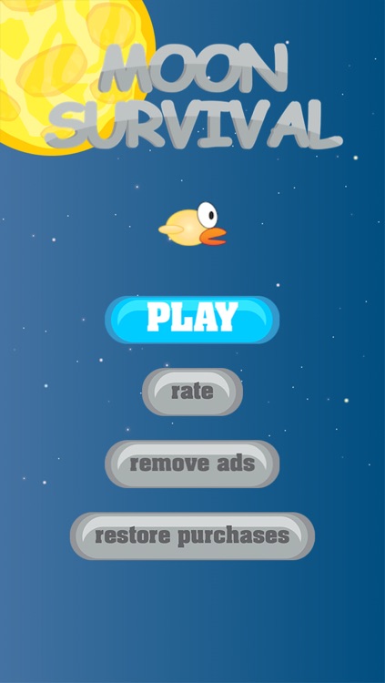 Duckie the Bird: The Flappy Survival. Moon Adventures