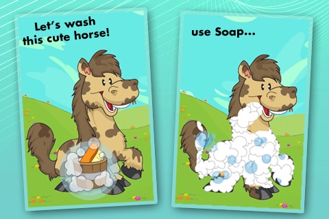 iWash my Horses lite screenshot 2