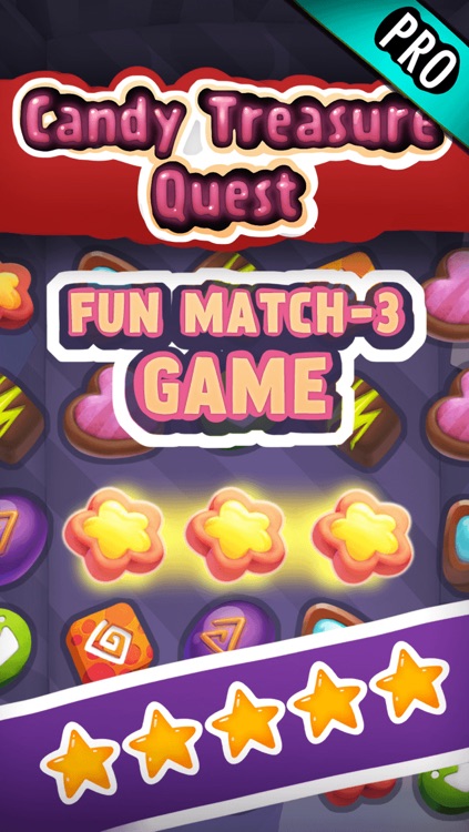 Candy Quest - Fun Matching Puzzle PRO