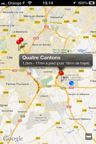 Paris <> Lille screenshot 3