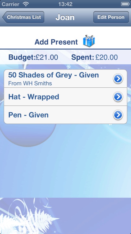 Quick Christmas List screenshot-3