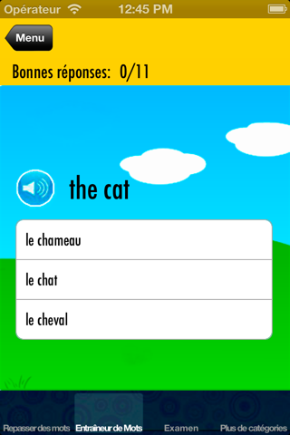 Learn French for Children: Help Kids Memorize Words - Free screenshot 4