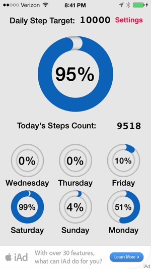 Step Counter App