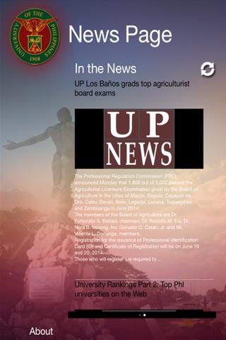 UPNews screenshot 2