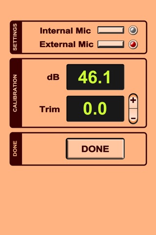 Audio dB Meter screenshot 2