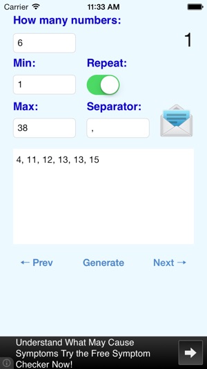 Universal Random Number Generator