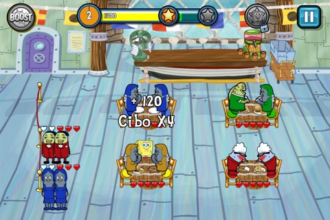 SpongeBob Diner Dash screenshot 2