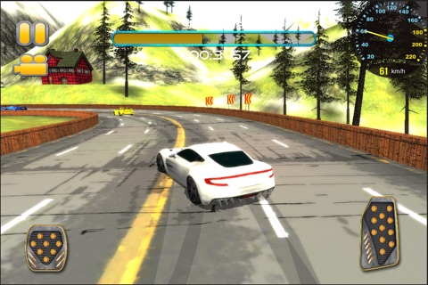 Alpine Drift Mountain Racing Free screenshot 2