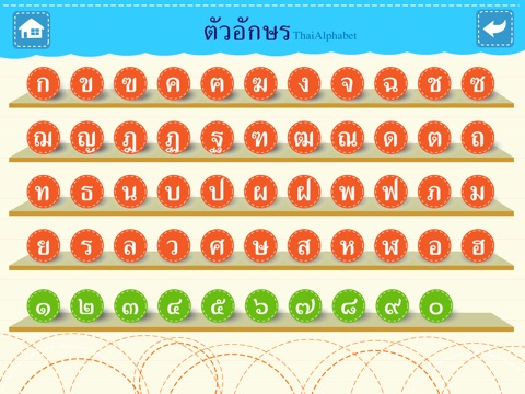 ThaiAlphabets (คัดอักษรไทย) screenshot 2