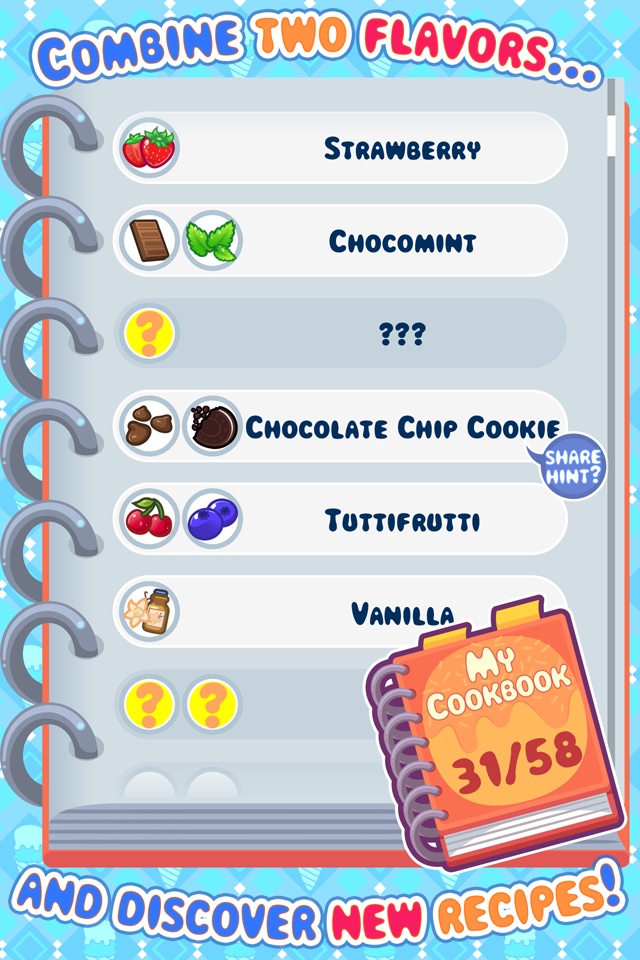 My Ice Cream Maker - Create, Decorate and Eat Sweet Frozen Desserts screenshot 4