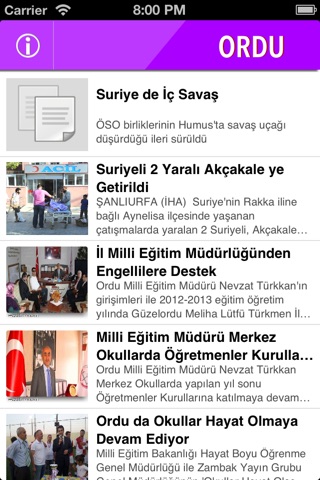 Ordu Haber screenshot 2