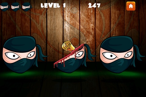 Shoot Down Ninja Pro - Fun brain buster game screenshot 3