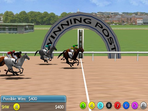 Virtual Horse Racing 3D HD FREE screenshot 4