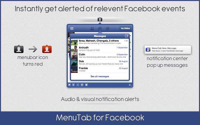 menutab for facebook