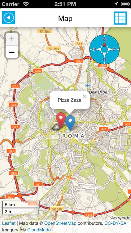 Italy offline road map, guide, hotels (free edition)