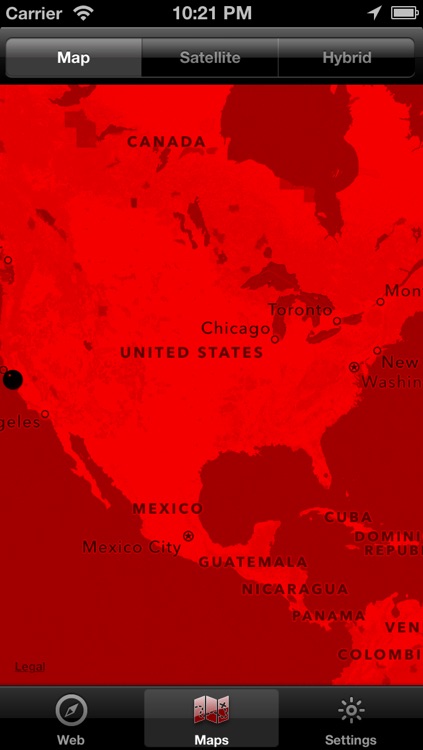 Red Shift - Night Browser and Maps